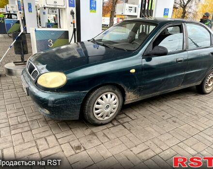 Зелений Деу Ланос, об'ємом двигуна 1.5 л та пробігом 221 тис. км за 950 $, фото 1 на Automoto.ua