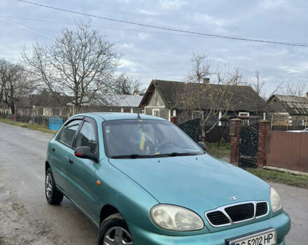 Зеленый Дэу Ланос, объемом двигателя 1.5 л и пробегом 163 тыс. км за 2600 $, фото 1 на Automoto.ua
