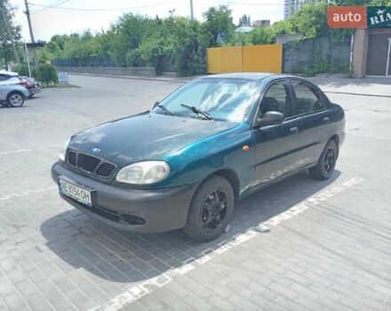 Зеленый Дэу Ланос, объемом двигателя 1.5 л и пробегом 180 тыс. км за 1490 $, фото 1 на Automoto.ua