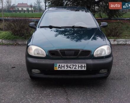 Зеленый Дэу Ланос, объемом двигателя 1.5 л и пробегом 313 тыс. км за 2000 $, фото 1 на Automoto.ua