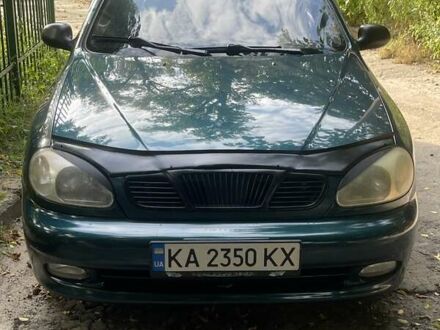 Зеленый Дэу Ланос, объемом двигателя 1.5 л и пробегом 399 тыс. км за 2300 $, фото 1 на Automoto.ua