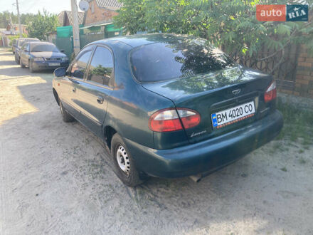 Деу Ланос 2002 у Сумах на Automoto.ua Зелений Деу Ланос, об'ємом двигуна 1.5 л та пробігом 220 тис. км за 1650 $, фото 1 на Automoto.ua