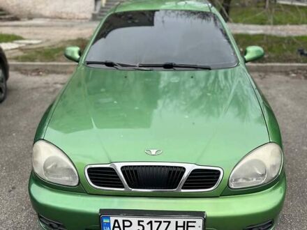 Зеленый Дэу Ланос, объемом двигателя 1.6 л и пробегом 141 тыс. км за 2800 $, фото 1 на Automoto.ua