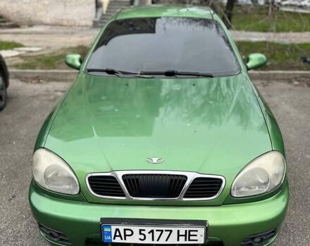 Зеленый Дэу Ланос, объемом двигателя 1.6 л и пробегом 141 тыс. км за 2800 $, фото 1 на Automoto.ua