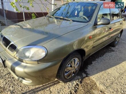 Дэу Ланос 2002 в Кривом Роге на Automoto.ua Зеленый Дэу Ланос, объемом двигателя 1.5 л и пробегом 270 тыс. км за 1750 $, фото 1 на Automoto.ua