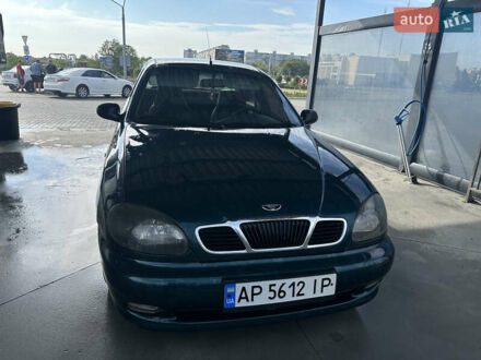 Дэу Ланос 2002 в Запорожье на Automoto.ua Зеленый Дэу Ланос, объемом двигателя 1.6 л и пробегом 265 тыс. км за 2300 $, фото 1 на Automoto.ua