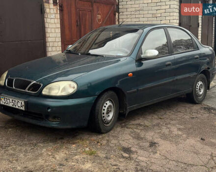 Зеленый Дэу Ланос, объемом двигателя 1.5 л и пробегом 230 тыс. км за 1250 $, фото 1 на Automoto.ua