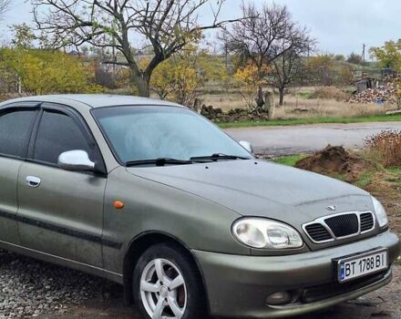 Дэу Ланос 2002 в Высокополье на Automoto.ua Зеленый Дэу Ланос, объемом двигателя 1.5 л и пробегом 170 тыс. км за 2700 $, фото 1 на Automoto.ua