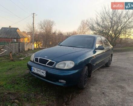 Зелений Деу Ланос, об'ємом двигуна 1.6 л та пробігом 290 тис. км за 1450 $, фото 1 на Automoto.ua