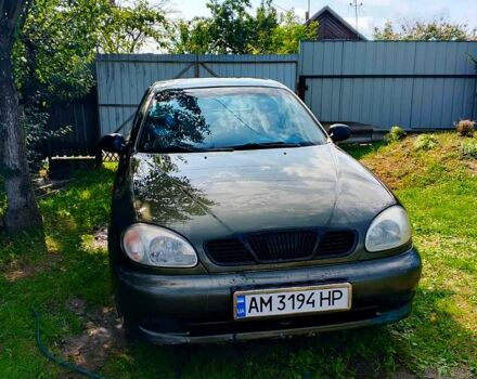 Зелений Деу Ланос, об'ємом двигуна 1.3 л та пробігом 2 тис. км за 1650 $, фото 1 на Automoto.ua
