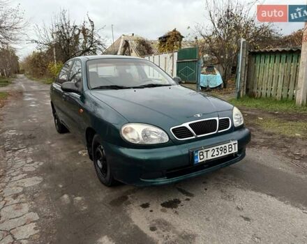Зелений Деу Ланос, об'ємом двигуна 1.5 л та пробігом 200 тис. км за 1900 $, фото 1 на Automoto.ua