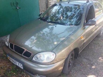 Зелений Деу Ланос, об'ємом двигуна 1.5 л та пробігом 183 тис. км за 2400 $, фото 1 на Automoto.ua