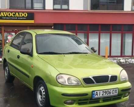 Зеленый Дэу Ланос, объемом двигателя 1.6 л и пробегом 230 тыс. км за 2900 $, фото 1 на Automoto.ua