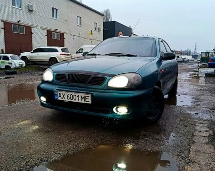 Зеленый Дэу Ланос, объемом двигателя 1.5 л и пробегом 200 тыс. км за 1900 $, фото 1 на Automoto.ua