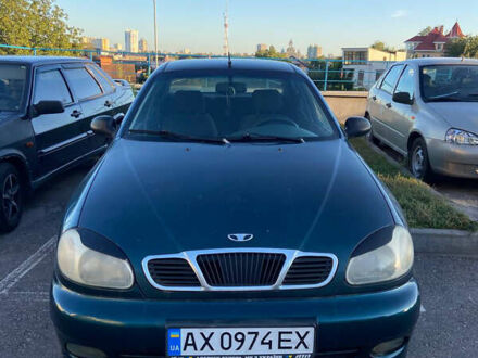 Дэу Ланос 2003 в Киеве на Automoto.ua Зеленый Дэу Ланос, объемом двигателя 1.5 л и пробегом 187 тыс. км за 2750 $, фото 1 на Automoto.ua