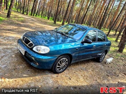 Дэу Ланос 2003 в Змиеве на Automoto.ua Зеленый Дэу Ланос, объемом двигателя 1.5 л и пробегом 250 тыс. км за 2500 $, фото 1 на Automoto.ua