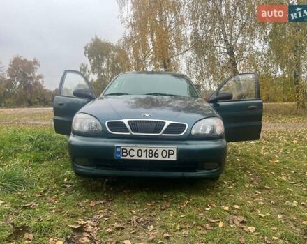 Дэу Ланос 2003 в Репке на Automoto.ua Зеленый Дэу Ланос, объемом двигателя 1.5 л и пробегом 250 тыс. км за 1800 $, фото 1 на Automoto.ua
