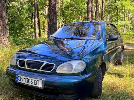 Дэу Ланос 2003 в Чернигове на Automoto.ua Зеленый Дэу Ланос, объемом двигателя 1.5 л и пробегом 400 тыс. км за 1650 $, фото 1 на Automoto.ua