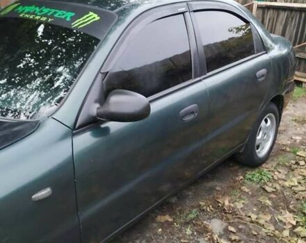 Зелений Деу Ланос, об'ємом двигуна 1.5 л та пробігом 200 тис. км за 2000 $, фото 1 на Automoto.ua