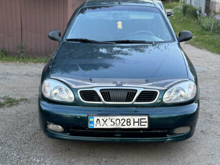 Дэу Ланос 2003 в Чугуеве на Automoto.ua Зеленый Дэу Ланос, объемом двигателя 1.5 л и пробегом 128 тыс. км за 2400 $, фото 1 на Automoto.ua