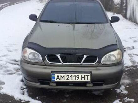 Дэу Ланос 2003 в Малине на Automoto.ua Зеленый Дэу Ланос, объемом двигателя 1.35 л и пробегом 84 тыс. км за 1800 $, фото 1 на Automoto.ua