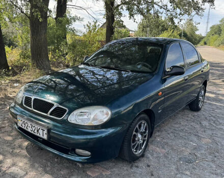 Зелений Деу Ланос, об'ємом двигуна 1.6 л та пробігом 165 тис. км за 2900 $, фото 1 на Automoto.ua
