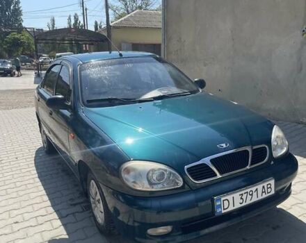 Зеленый Дэу Ланос, объемом двигателя 1.5 л и пробегом 170 тыс. км за 2400 $, фото 1 на Automoto.ua