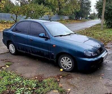 Дэу Ланос 2003 в Диканьке на Automoto.ua Зеленый Дэу Ланос, объемом двигателя 1.5 л и пробегом 280 тыс. км за 2900 $, фото 1 на Automoto.ua