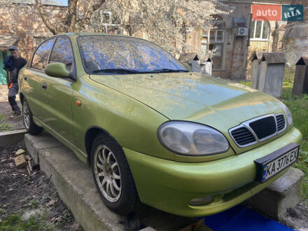 Дэу Ланос 2003 в Киеве на Automoto.ua Зеленый Дэу Ланос, объемом двигателя 1.6 л и пробегом 260 тыс. км за 2700 $, фото 1 на Automoto.ua