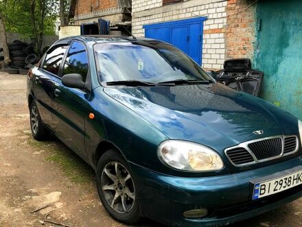 Дэу Ланос 2003 в Диканьке на Automoto.ua Зеленый Дэу Ланос, объемом двигателя 1.5 л и пробегом 311 тыс. км за 2450 $, фото 1 на Automoto.ua