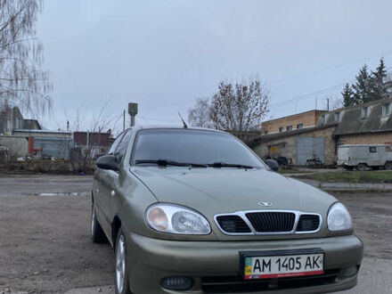 Зелений Деу Ланос, об'ємом двигуна 1.35 л та пробігом 361 тис. км за 1700 $, фото 1 на Automoto.ua