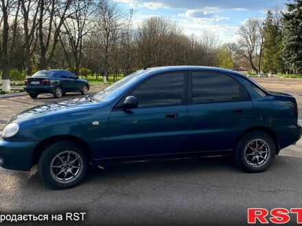 Дэу Ланос 2003 в Березовке на Automoto.ua Зеленый Дэу Ланос, объемом двигателя 1.5 л и пробегом 205 тыс. км за 2800 $, фото 1 на Automoto.ua