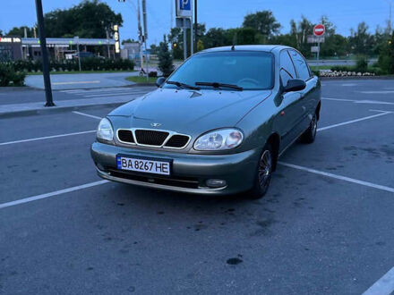 Дэу Ланос 2003 в Александрие на Automoto.ua Зеленый Дэу Ланос, объемом двигателя 1.5 л и пробегом 238 тыс. км за 2300 $, фото 1 на Automoto.ua