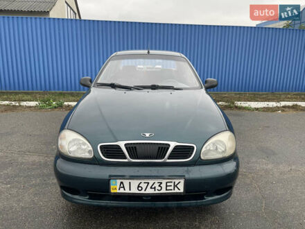 Дэу Ланос 2003 в Броварах на Automoto.ua Зеленый Дэу Ланос, объемом двигателя 1.3 л и пробегом 280 тыс. км за 1450 $, фото 1 на Automoto.ua