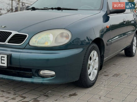 Зеленый Дэу Ланос, объемом двигателя 1.5 л и пробегом 295 тыс. км за 2400 $, фото 1 на Automoto.ua