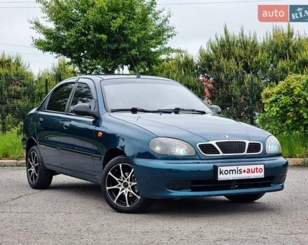 Зеленый Дэу Ланос, объемом двигателя 1.5 л и пробегом 117 тыс. км за 3799 $, фото 1 на Automoto.ua