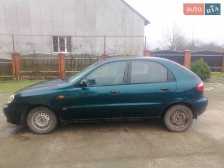 Зеленый Дэу Ланос, объемом двигателя 1.5 л и пробегом 228 тыс. км за 2500 $, фото 1 на Automoto.ua