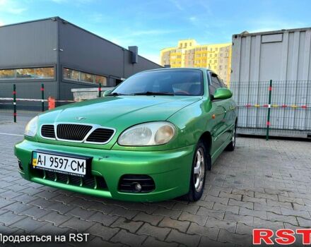 Зелений Деу Ланос, об'ємом двигуна 1.6 л та пробігом 175 тис. км за 2199 $, фото 1 на Automoto.ua