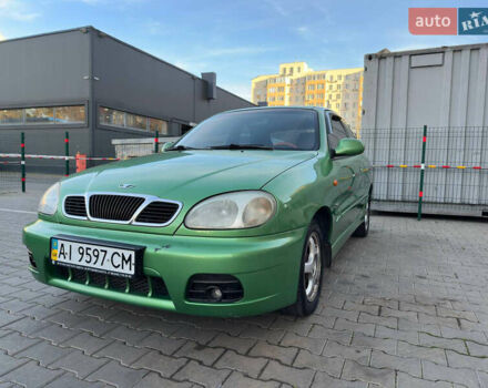 Зеленый Дэу Ланос, объемом двигателя 1.6 л и пробегом 175 тыс. км за 2199 $, фото 1 на Automoto.ua