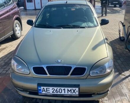 Зеленый Дэу Ланос, объемом двигателя 1.6 л и пробегом 191 тыс. км за 2800 $, фото 1 на Automoto.ua