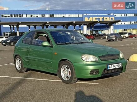 Дэу Ланос 2003 в Киеве на Automoto.ua Зеленый Дэу Ланос, объемом двигателя 1.6 л и пробегом 219 тыс. км за 2300 $, фото 1 на Automoto.ua