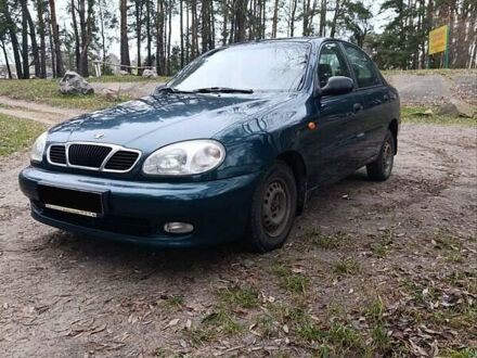 Зеленый Дэу Ланос, объемом двигателя 1.5 л и пробегом 162 тыс. км за 1800 $, фото 1 на Automoto.ua