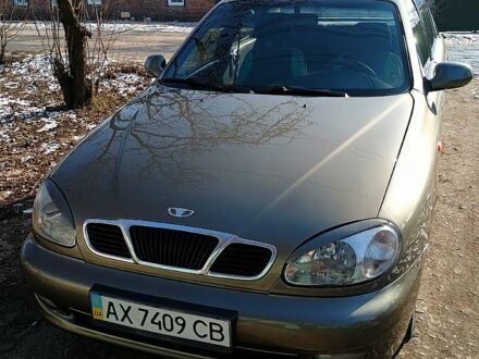 Дэу Ланос 2003 в Красноград на Automoto.ua Зеленый Дэу Ланос, объемом двигателя 15 л и пробегом 158 тыс. км за 3150 $, фото 1 на Automoto.ua
