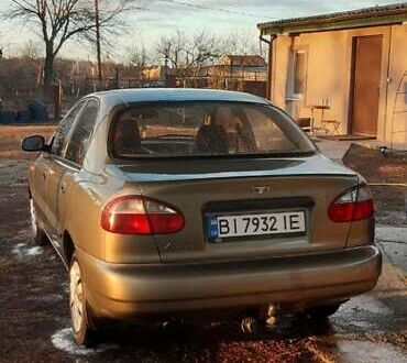 Дэу Ланос 2003 в Глобино на Automoto.ua Зеленый Дэу Ланос, объемом двигателя 1.5 л и пробегом 168 тыс. км за 3000 $, фото 1 на Automoto.ua