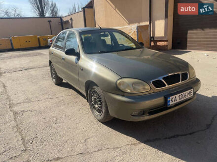 Деу Ланос 2003 у Києві на Automoto.ua Зелений Деу Ланос, об'ємом двигуна 1.5 л та пробігом 319 тис. км за 2550 $, фото 1 на Automoto.ua