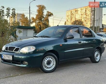 Зелений Деу Ланос, об'ємом двигуна 1.5 л та пробігом 210 тис. км за 2250 $, фото 1 на Automoto.ua