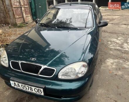 Зеленый Дэу Ланос, объемом двигателя 1.5 л и пробегом 154 тыс. км за 3600 $, фото 1 на Automoto.ua