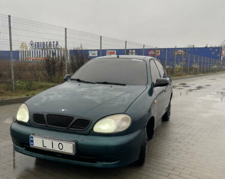 Зелений Деу Ланос, об'ємом двигуна 1.5 л та пробігом 200 тис. км за 1399 $, фото 1 на Automoto.ua