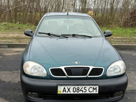 Зеленый Дэу Ланос, объемом двигателя 1.5 л и пробегом 330 тыс. км за 1550 $, фото 1 на Automoto.ua