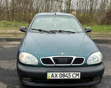 Зеленый Дэу Ланос, объемом двигателя 1.5 л и пробегом 330 тыс. км за 1550 $, фото 1 на Automoto.ua